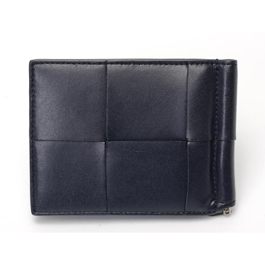 【未使用級】ボッテガヴェネタ カセット マネークリップ 札入 レザー 黒 メンズ BOTTEGA VENETA ボッテガヴェネタ カセット マネークリップ付き