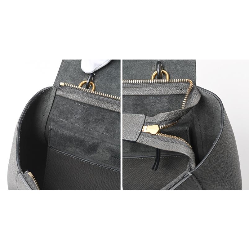 セリーヌ ベルトバッグ マイクロ 189153ZVA.10DC/18015 カーフ グレー