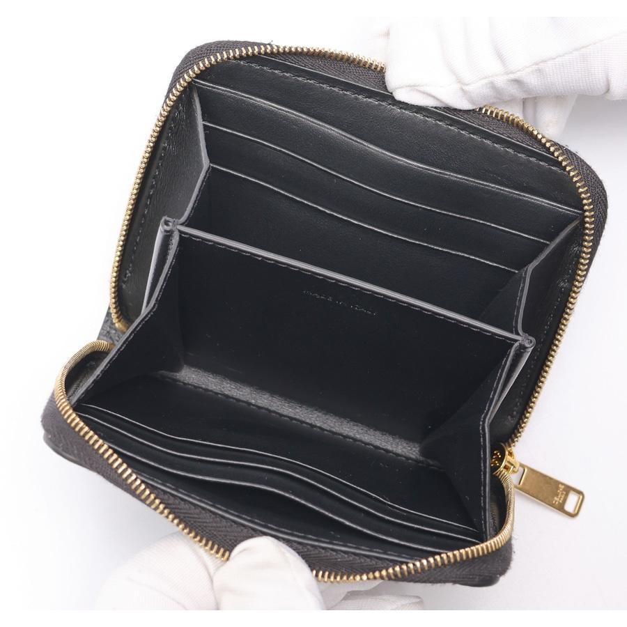 セリーヌ / CELINE　コンパクト ウォレット / ジップ コインケース　10B66　レザー　ブラック 【中古】　値下げ | CELINE | 03