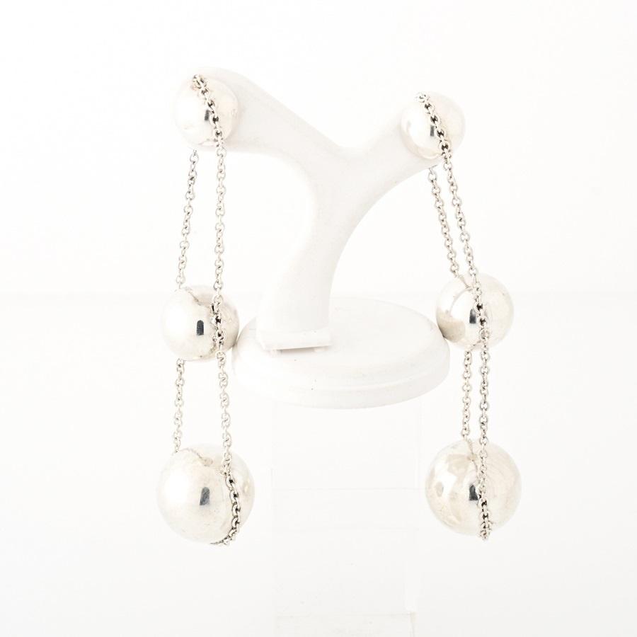 TIFFANY&Co. ティファニー ハードウェア トリプルドロップ ピアス Sv  