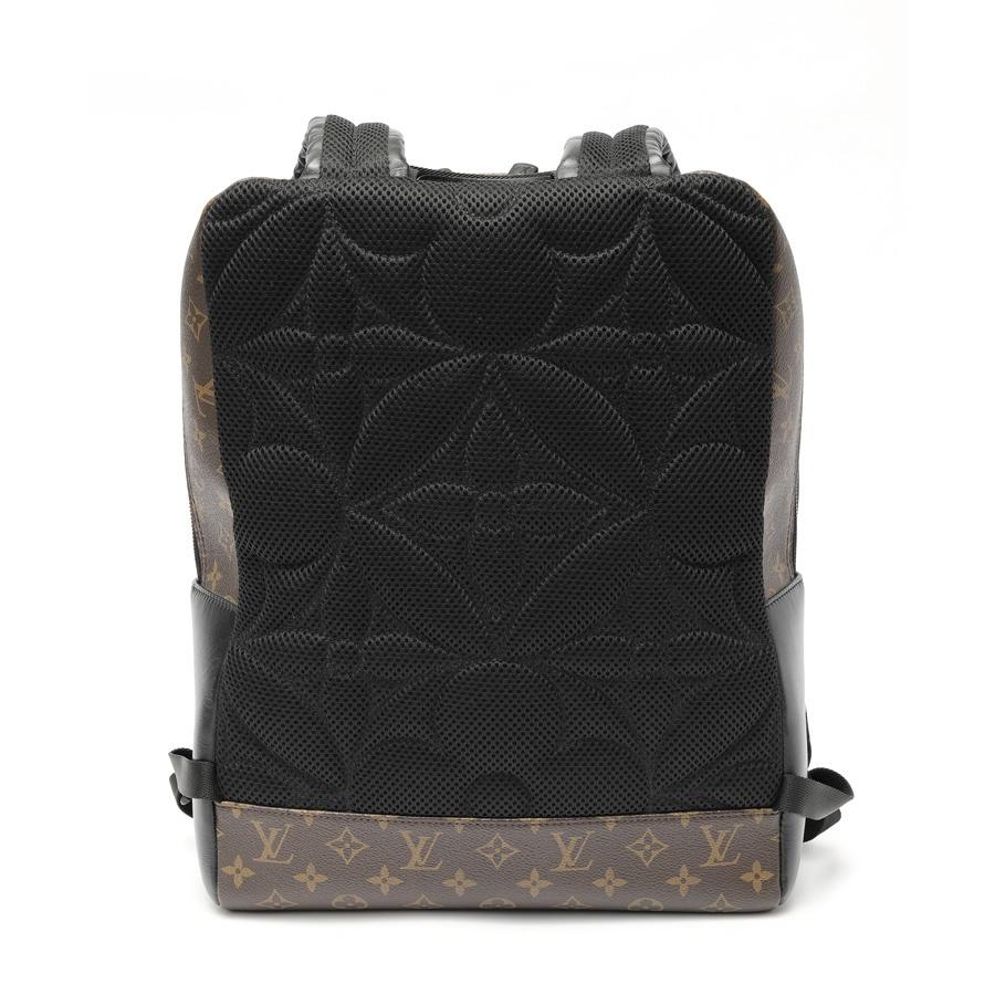ルイヴィトン / LOUIS VUITTON　ディーン バックパック / リュックサック　M45335　モノグラム マカサー　ブラック 【中古】 LOUIS VUITTON（ルイ・ヴィトン） ディーン バックパック / リュック