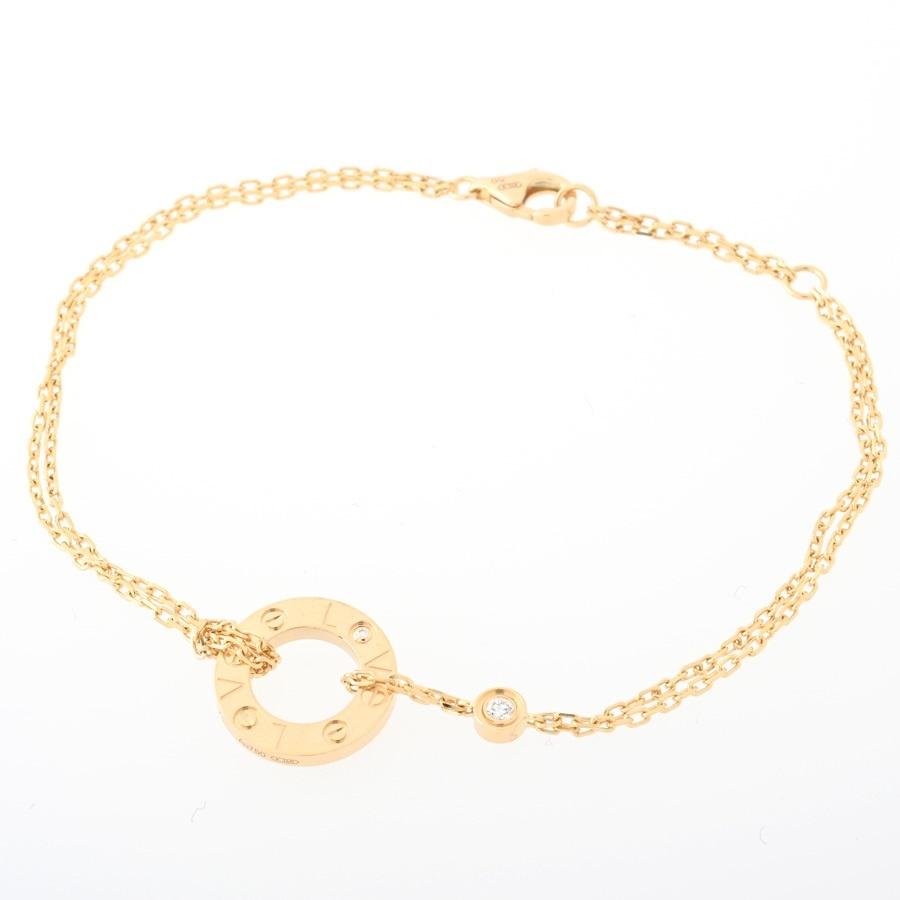 LOVE(Cartier) カルティエ ラブサークル ダブルチェーン LOVE(Cartier) カルティエ ラブサークル ダブルチェーン