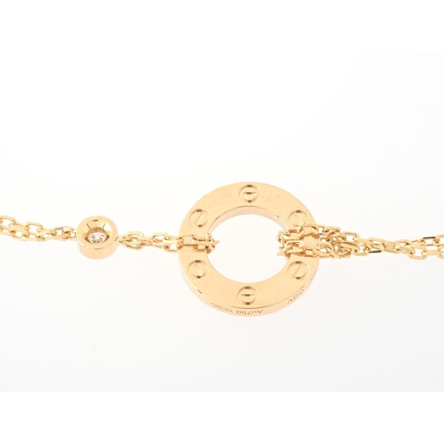 LOVE(Cartier) カルティエ ラブサークル ダブルチェーン LOVE(Cartier) カルティエ ラブサークル ダブルチェーン