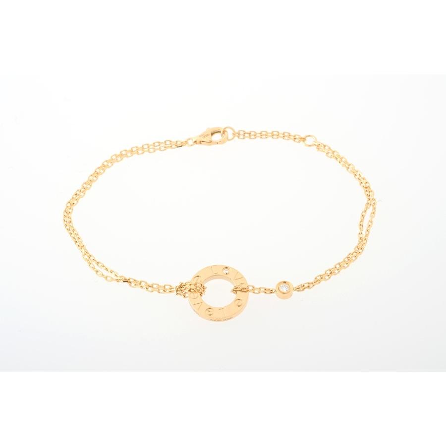 LOVE(Cartier) カルティエ ラブサークル ダブルチェーン LOVE(Cartier) カルティエ ラブサークル ダブルチェーン