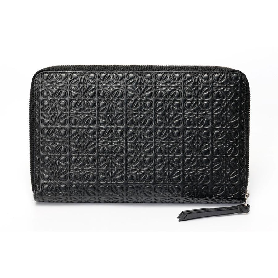LOEWE ロエベ リピートアナグラム ジップ アラウンド ウォレット