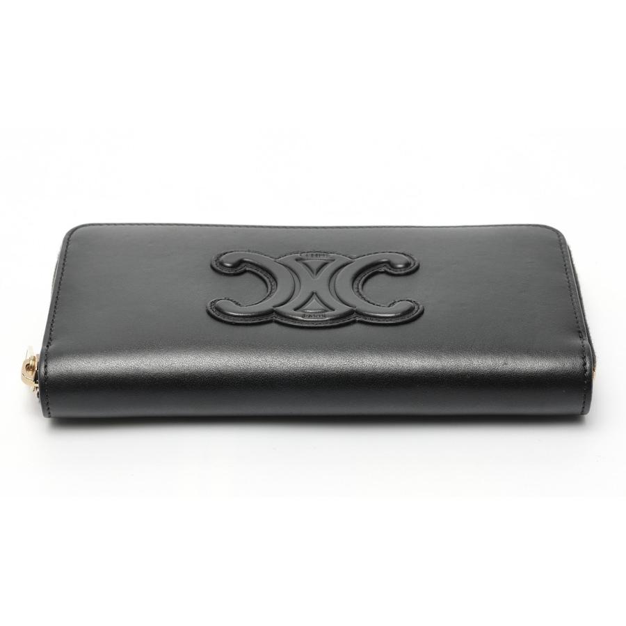 セリーヌ　キュイル トリオンフ ラージ ジップウォレット　10K543DR8.38NO【中古】商品番号 E-158806　値下げ