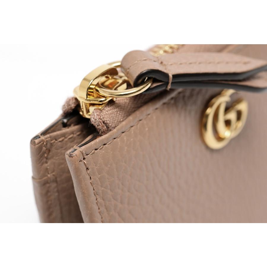 GUCCI 644406 ベージュ系レザーＬ字ファスナーコインケース GUCCI 644406 ベージュ系レザーL字ファスナーコインケース
