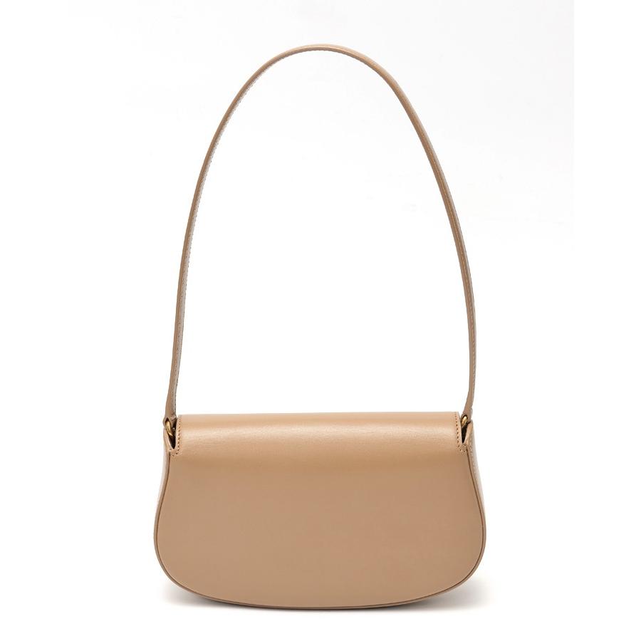 サンローラン / SAINT LAURENT　ヴォルテール ミニ / ショルダーバッグ　779642　ボックス カーフスキン　グレージュ系 【中古】 商品番号 S-158826 SAINT LAURENT - サンローラン / SAINT LAURENT ヴォルテール ミニ