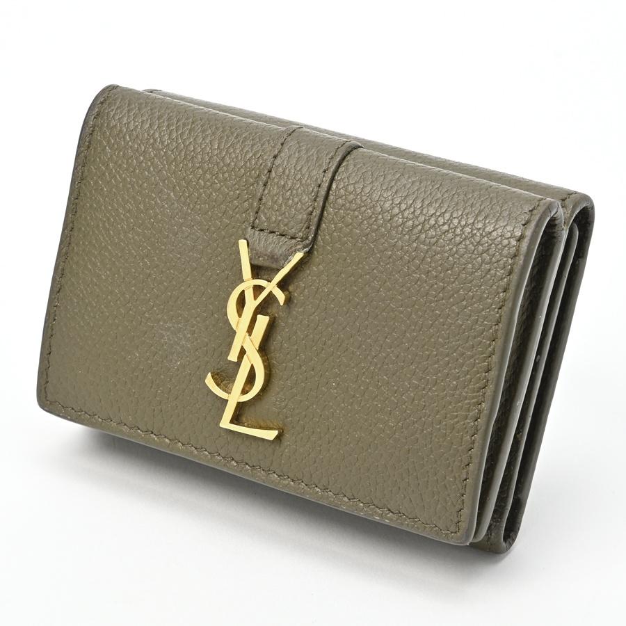 サンローラン YSLライン オリガミ タイニーウォレット 620287  