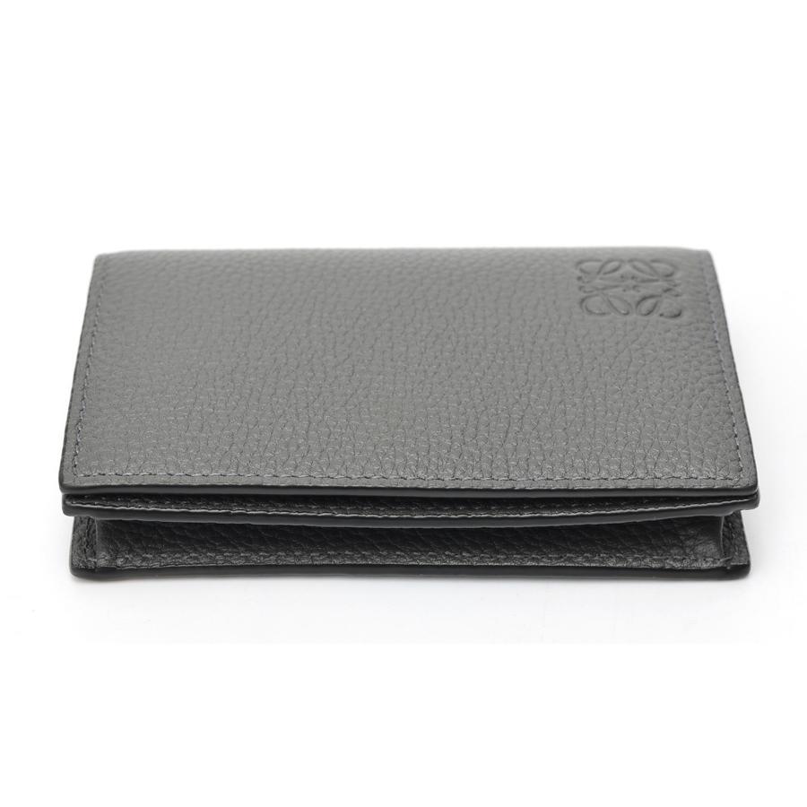 ロエベ/LOEWE　ビジネス カードホルダー / カードケース　C660M97X04　ソフトグレインカーフ　ブラック【中古】 LOEWE（ロエベ） ビジネス カードホルダー / カードケース C660M97X04