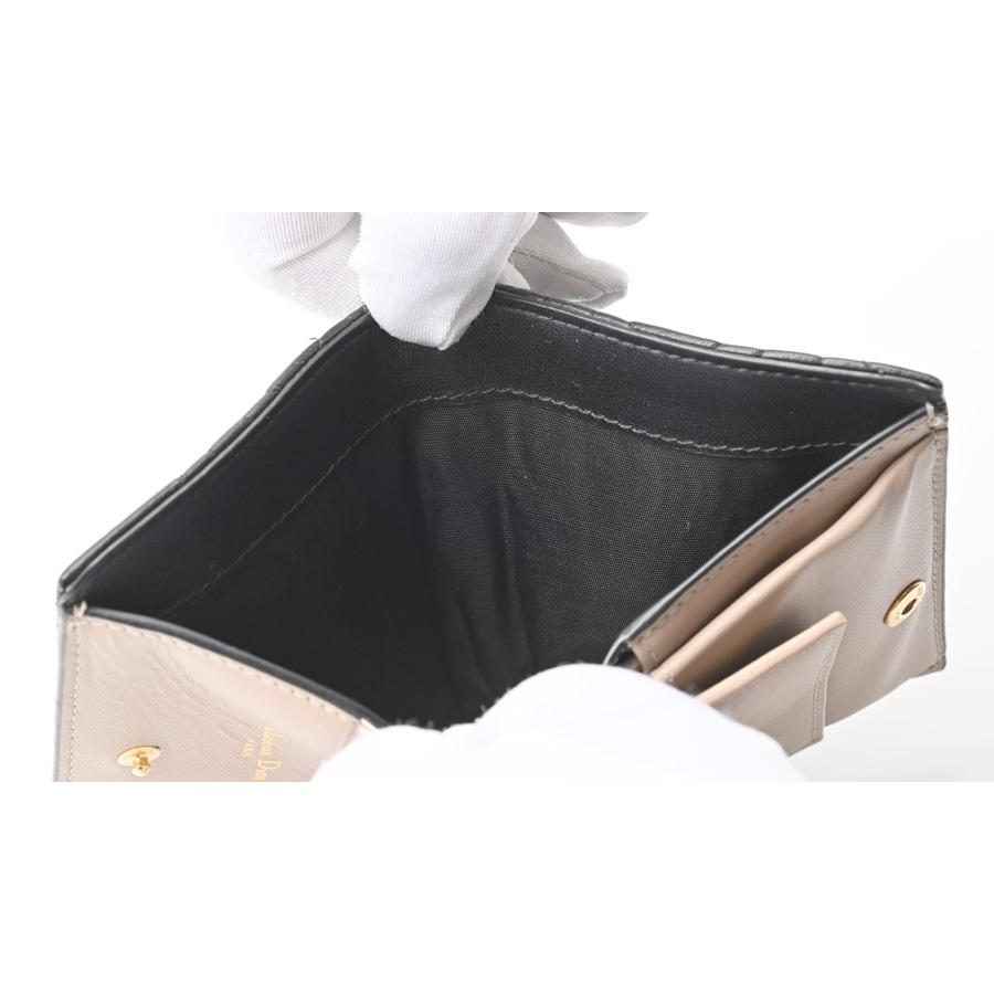 Christian Dior ディオール カロ マルチカラー ミニウォレット  