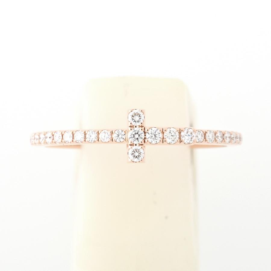 ティファニーリング 10号 （5.5） ティファニーTリング5.5サイズ10号美品