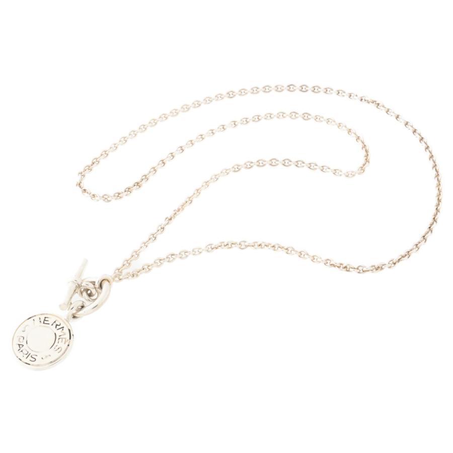 HERMES（エルメス） アミュレット H コンフェッティ ネックレス Sv.925