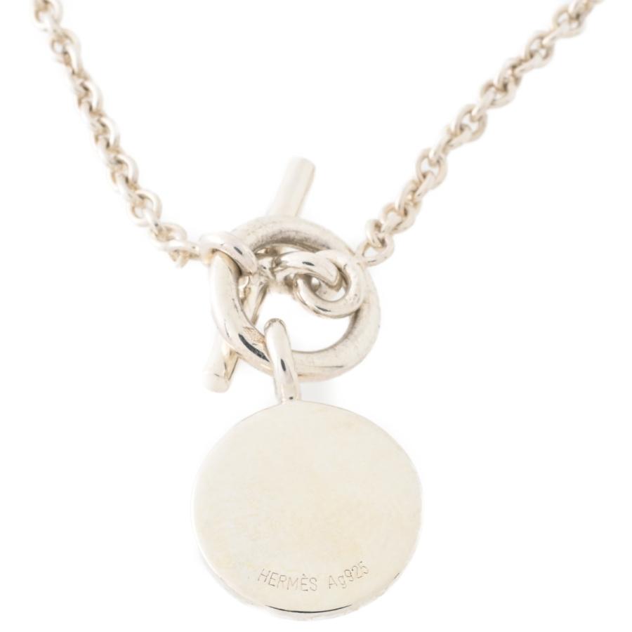 HERMES（エルメス） アミュレット H コンフェッティ ネックレス Sv.925