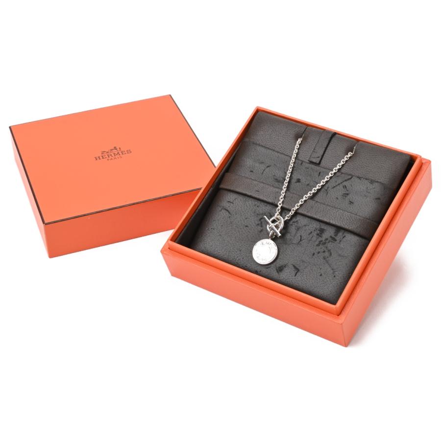 HERMES（エルメス） アミュレット H コンフェッティ ネックレス Sv.925
