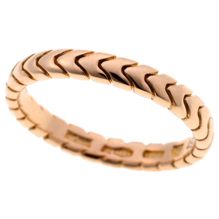 BVLGARI（ブルガリ） スピガ リング 750/K18PG ピンクゴールド【中古