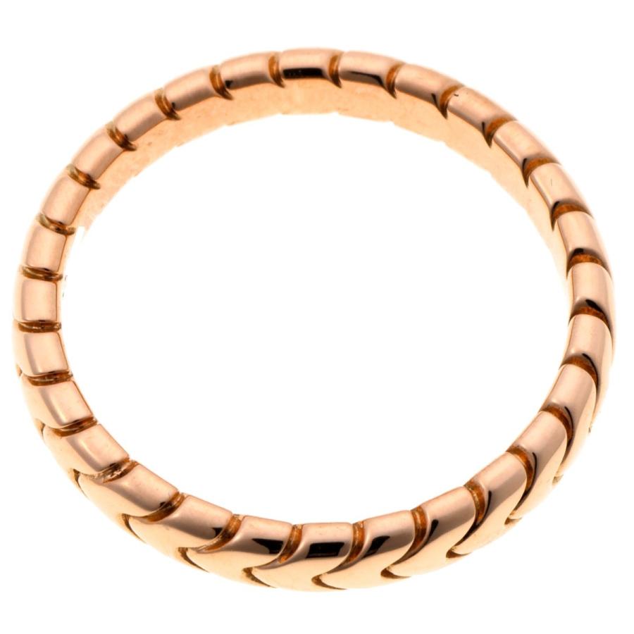 ブルガリ BVLGARI　スピガ リング　 K18PG　約10号 BVLGARI（ブルガリ） スピガ リング 750/K18PG ピンクゴールド【中古
