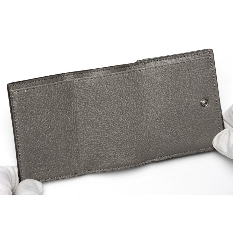 FENDI（フェンディ） 三つ折り コンパクト ウォレット 7M0280 レザー