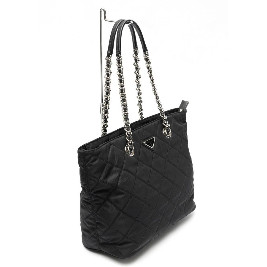 PRADA（プラダ） チェーン トートバッグ 1BG017 キルティング ナイロン