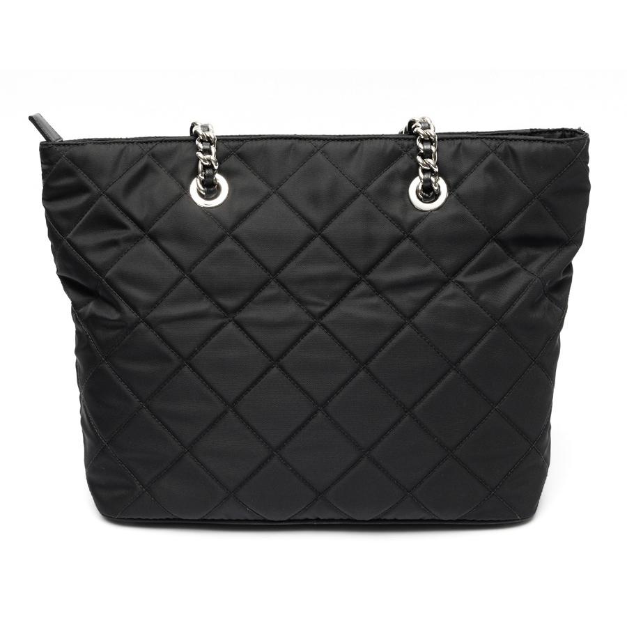 PRADA（プラダ） チェーン トートバッグ 1BG017 キルティング ナイロン