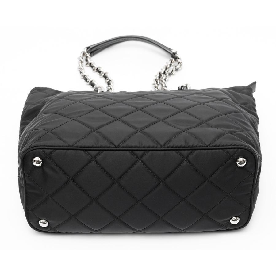 PRADA（プラダ） チェーン トートバッグ 1BG017 キルティング ナイロン