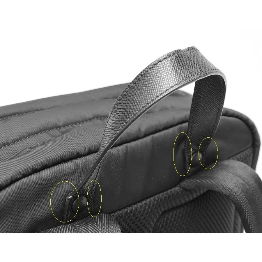 PRADA プラダ ショルダーバッグ カメラバッグ ナイロン レザー Prada プラダ Re-nylon カメラバッグ | ブラック | FARFETCH JP