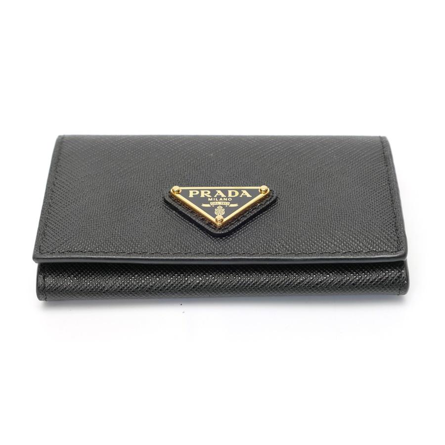 PRADA（プラダ） サフィアーノ トライアングル カードケース 1MC110
