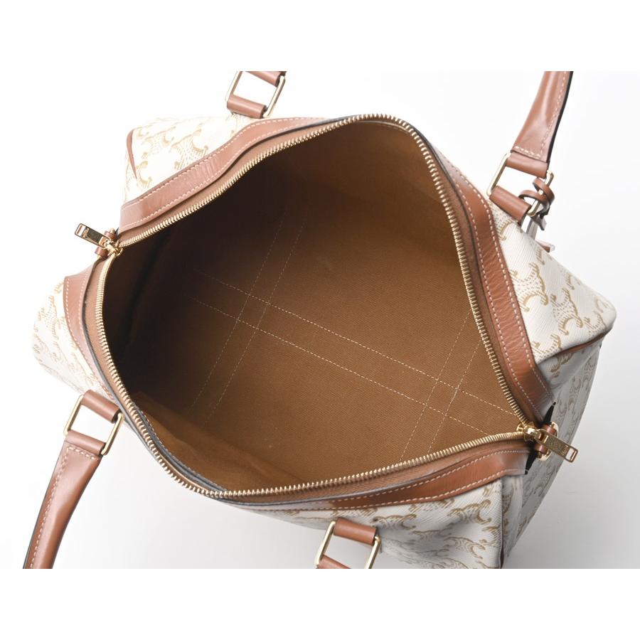 CELINE セリーヌ ボストン バッグ 19037 トリオンフキャンバス  