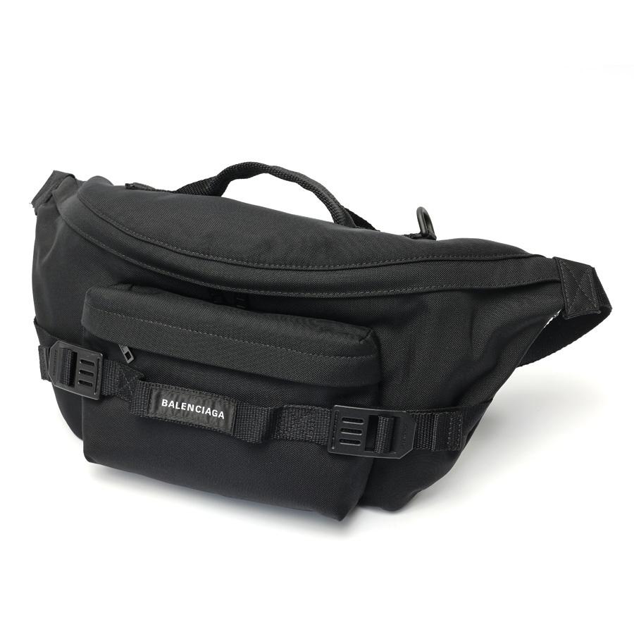 最終値引き！BALENCIAGA ボディバッグ 黒 BALENCIAGA（バレンシアガ） バッグ ボディバッグ ウィール ベルト