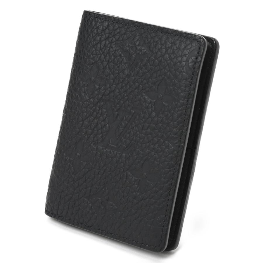 ルイヴィトン/LOUIS VUITTON　カードケース オーガナイザー ドゥ ポッシュ　M69044　モノグラム トリヨン レザー　ブラック【中古】　S-157276 LOUIS VUITTON（ルイ・ヴィトン） カードケース オーガナイザー ドゥ