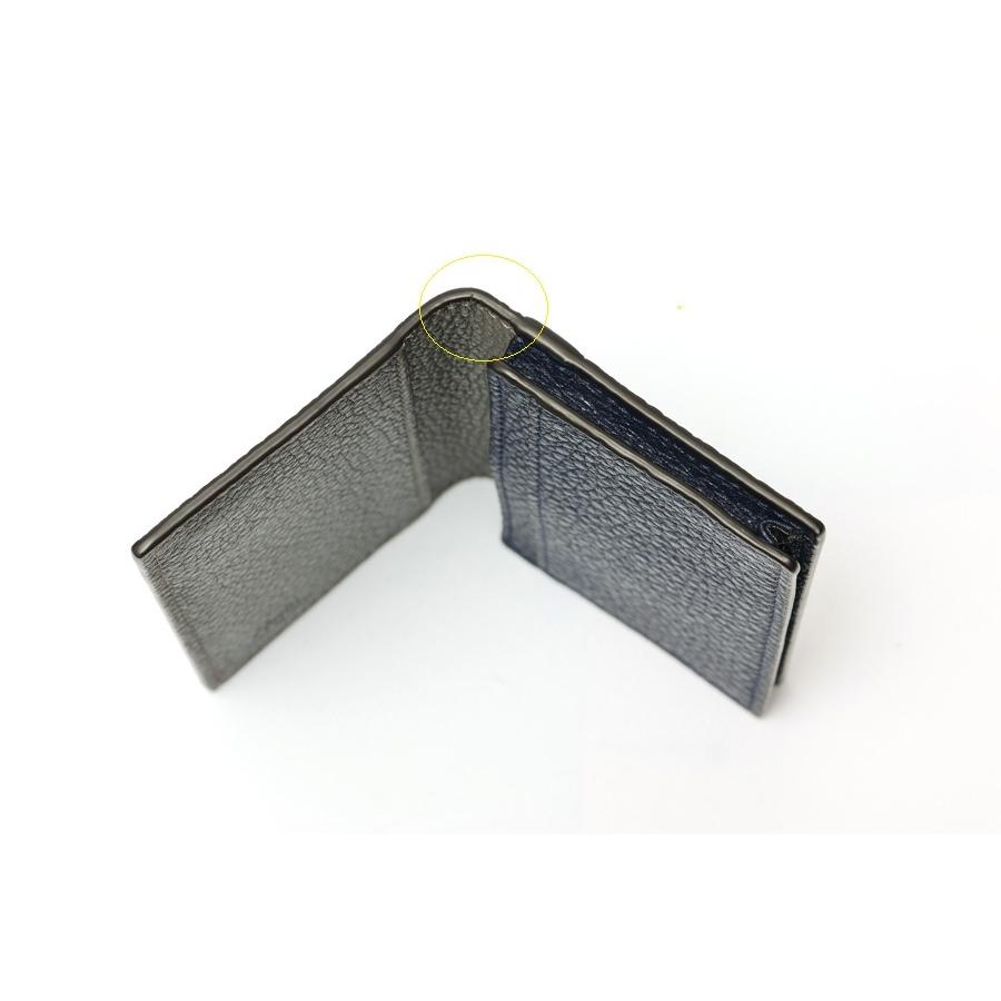 フェンディ / FENDI　カードケース / 名刺入れ　7M0222　セレリアレザー　ネイビー/グレー 【中古】 商品番号 E-158610 FENDI（フェンディ） カードケース / 名刺入れ 7M0222 セレリアレザー