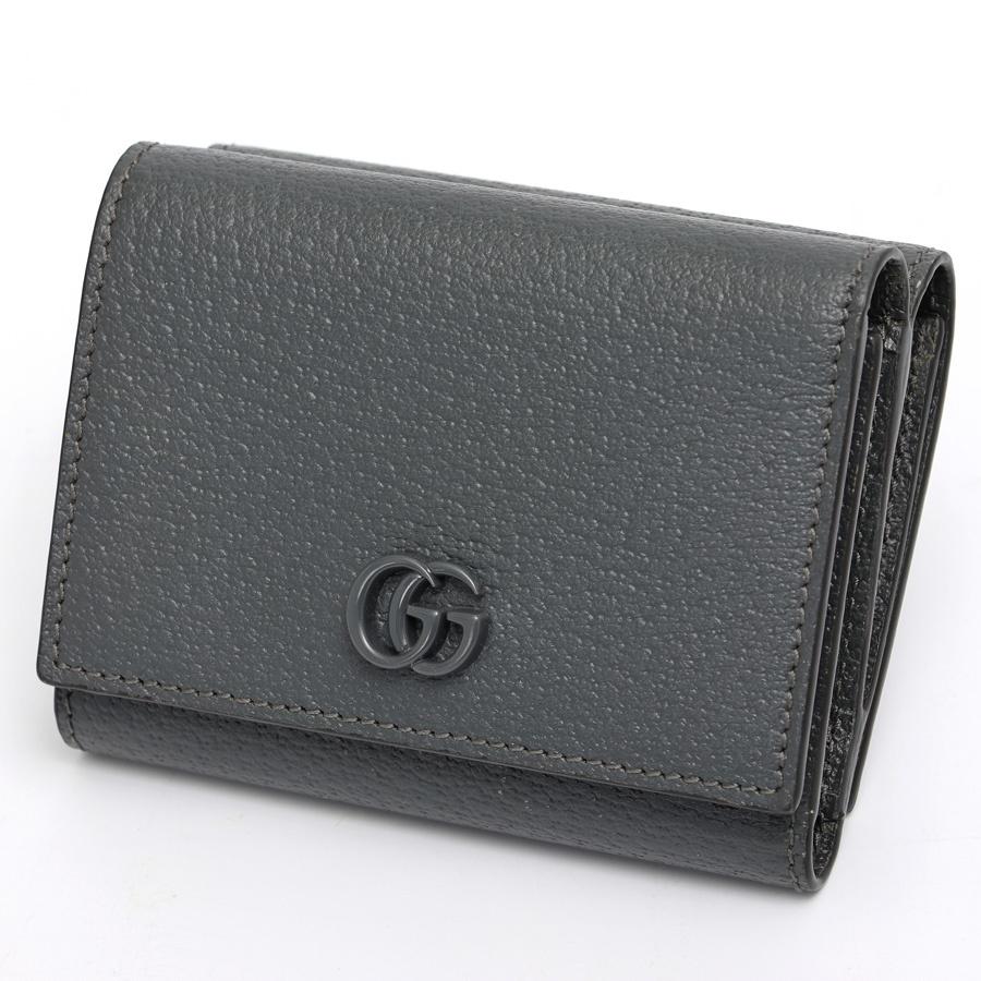 GG Marmont グッチ / GUCCI GGマーモント 三つ折り財布 722732 レザー