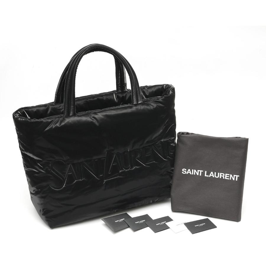 SAINT LAURENT サンローラン / LAURENT ワイド パファー トートバッグ