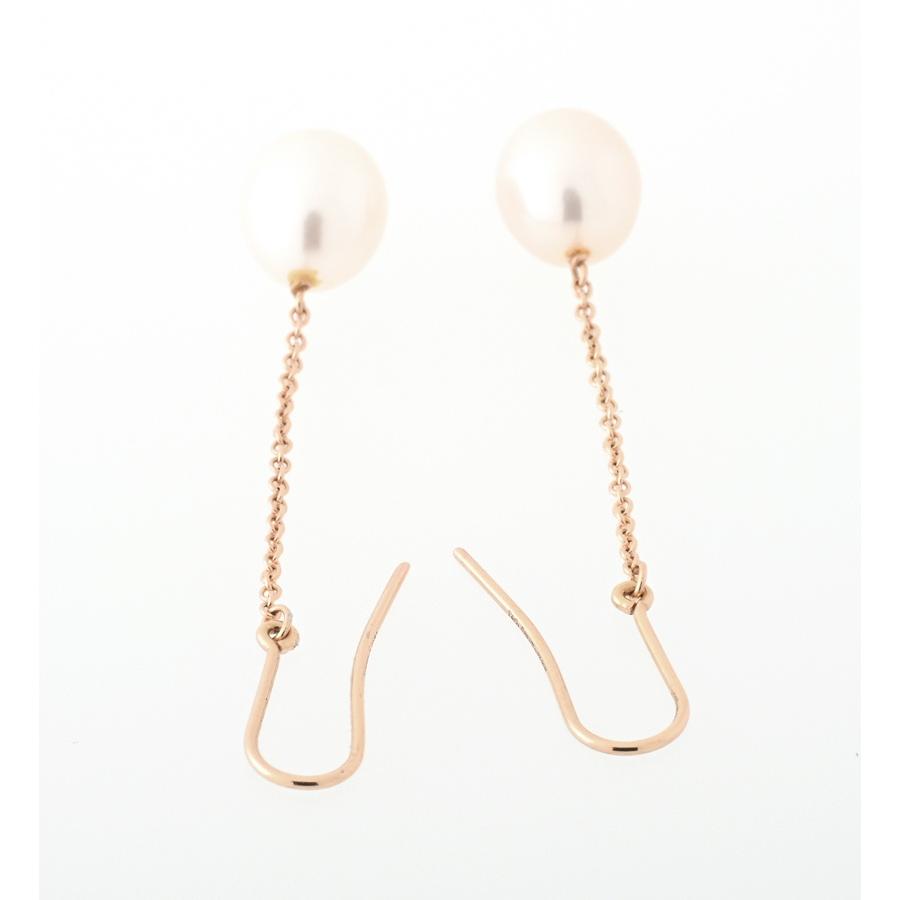 Elsa Peretti ティファニー パール バイザヤード チェーン ピアス 