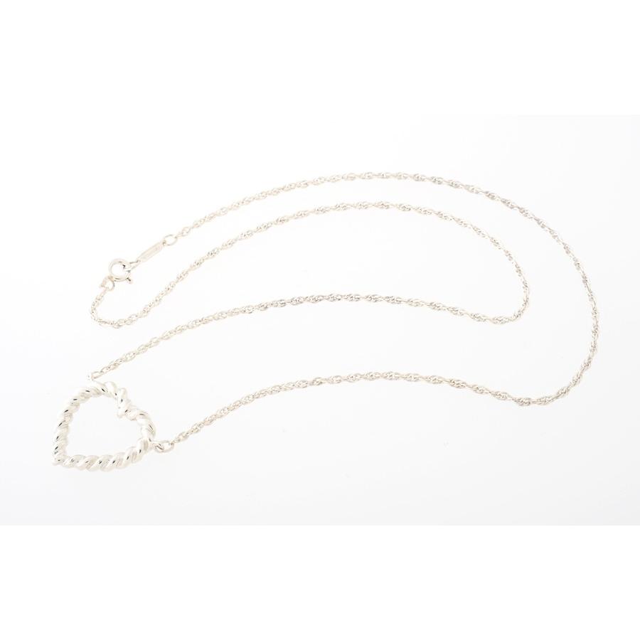 TIFFANY&Co. ティファニー / TIFFANY ツイストハート ネックレス Sv 