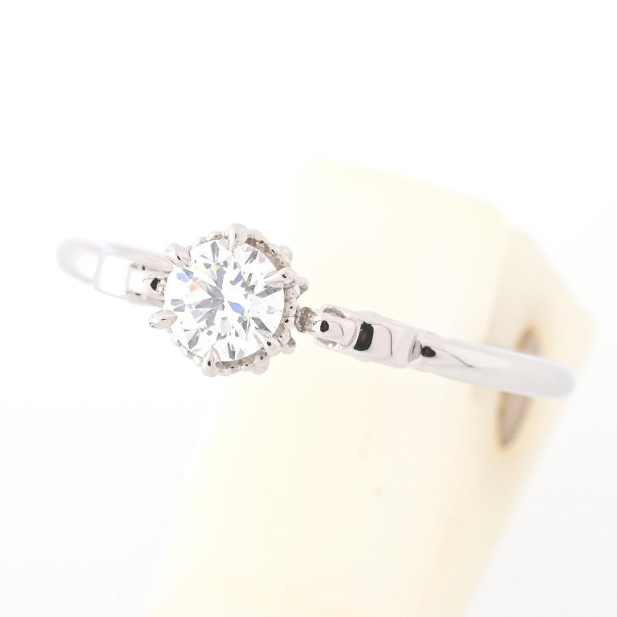 K.uno（ケイウノ） リング Pt950 ダイヤモンド 0.343ct シンデレラ 