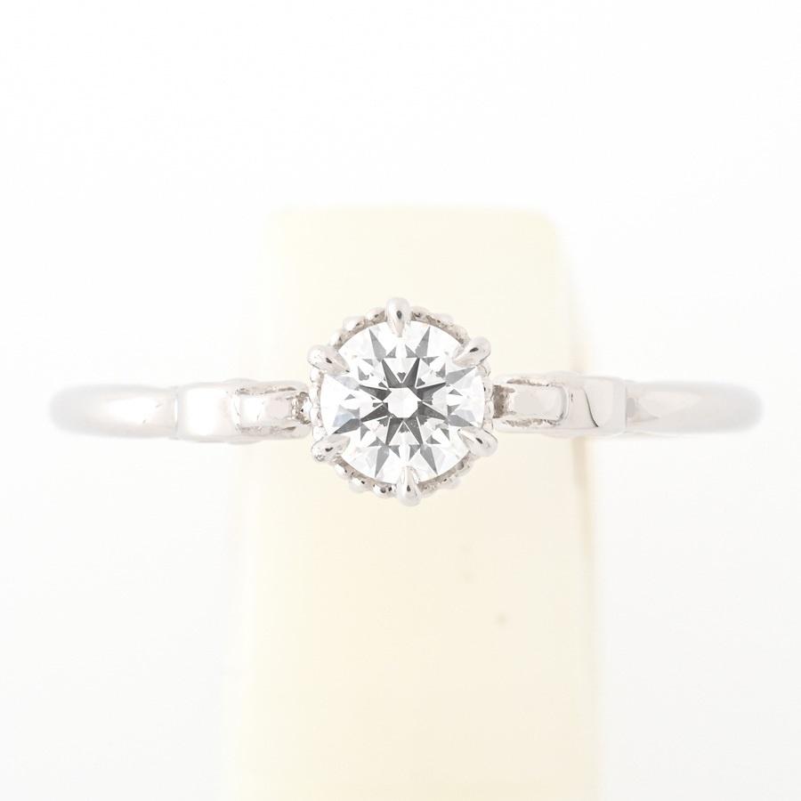 K.uno（ケイウノ） リング Pt950 ダイヤモンド 0.343ct シンデレラ 