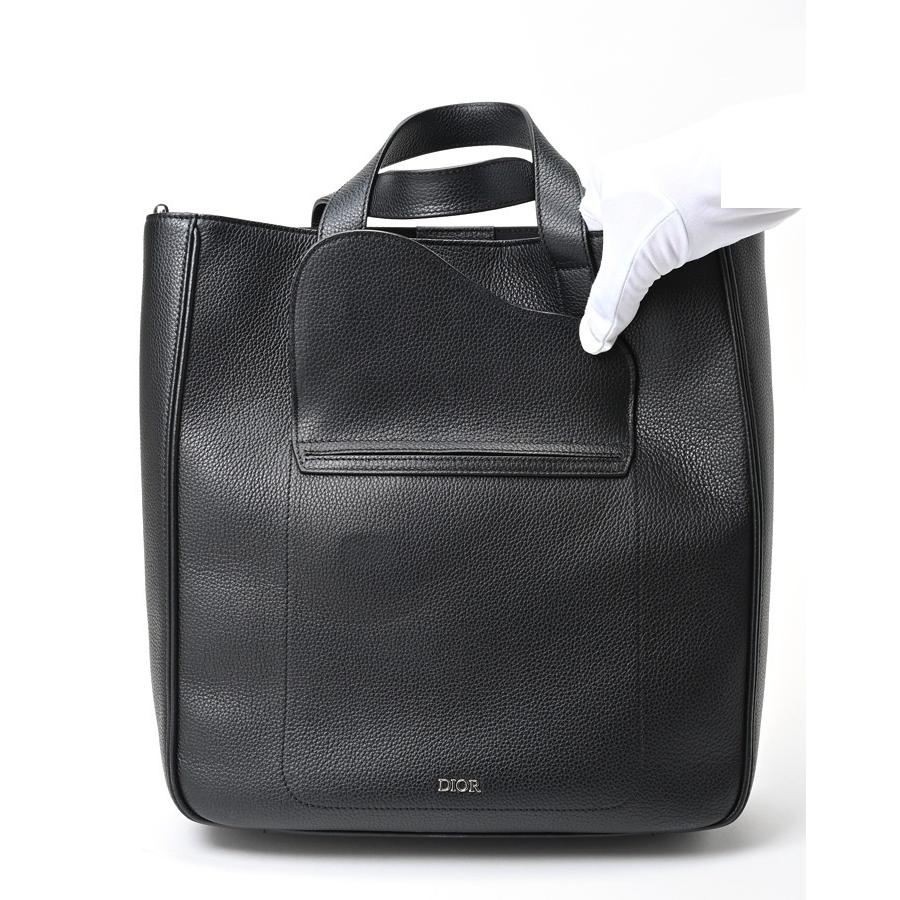 Christian Dior ディオール / DIOR サドル トートバッグ レザー