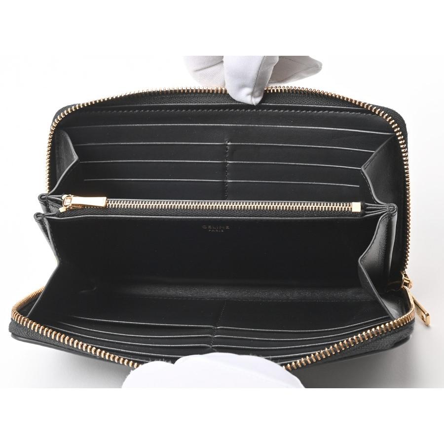 CELINE セリーヌ キュイル トリオンフ ラージ ジップウォレット CELINE セリーヌ キュイル トリオンフ ラージ ジップウォレット