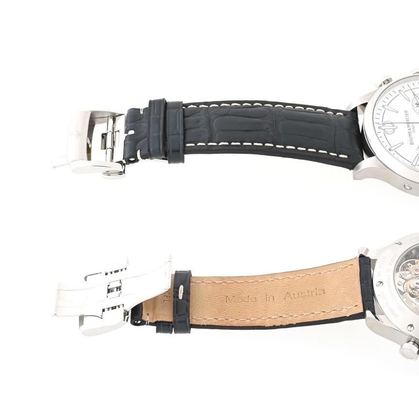 ボームアンドメルシエ / BAUME & MERCIER　ケープランド 日本上陸50周年記念モデル　M0A10437　ホワイト　自動巻き【中古】 商品番号 A-156739 BAUME&MERCIER（ボーム&メルシエ） ボームアンドメルシエ ケープランド