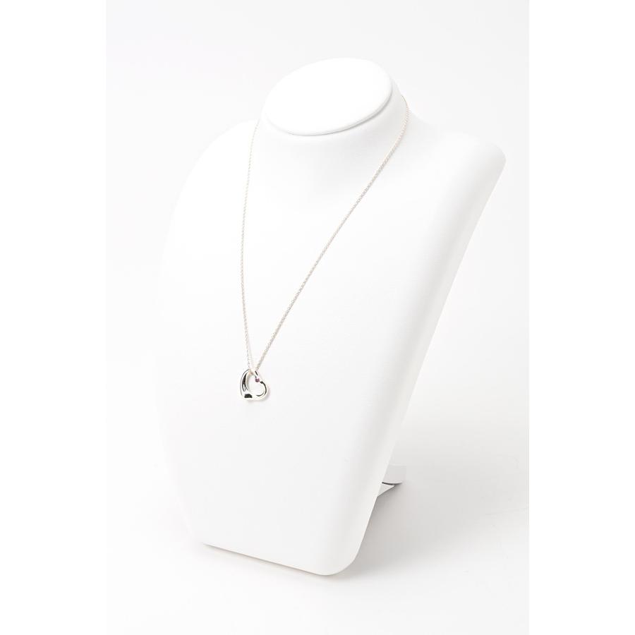TIFFANY&Co.（ティファニー） オープンハート ネック Sv.925 ピンク