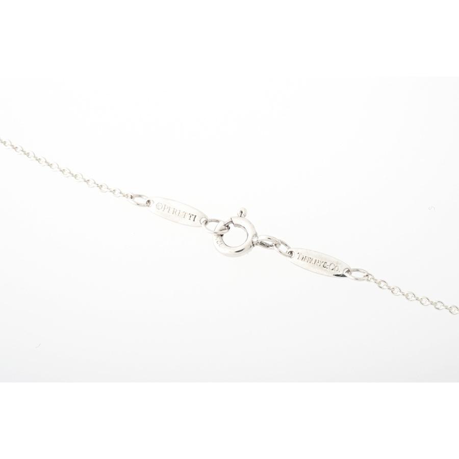 TIFFANY&Co.（ティファニー） オープンハート ネック Sv.925 ピンク
