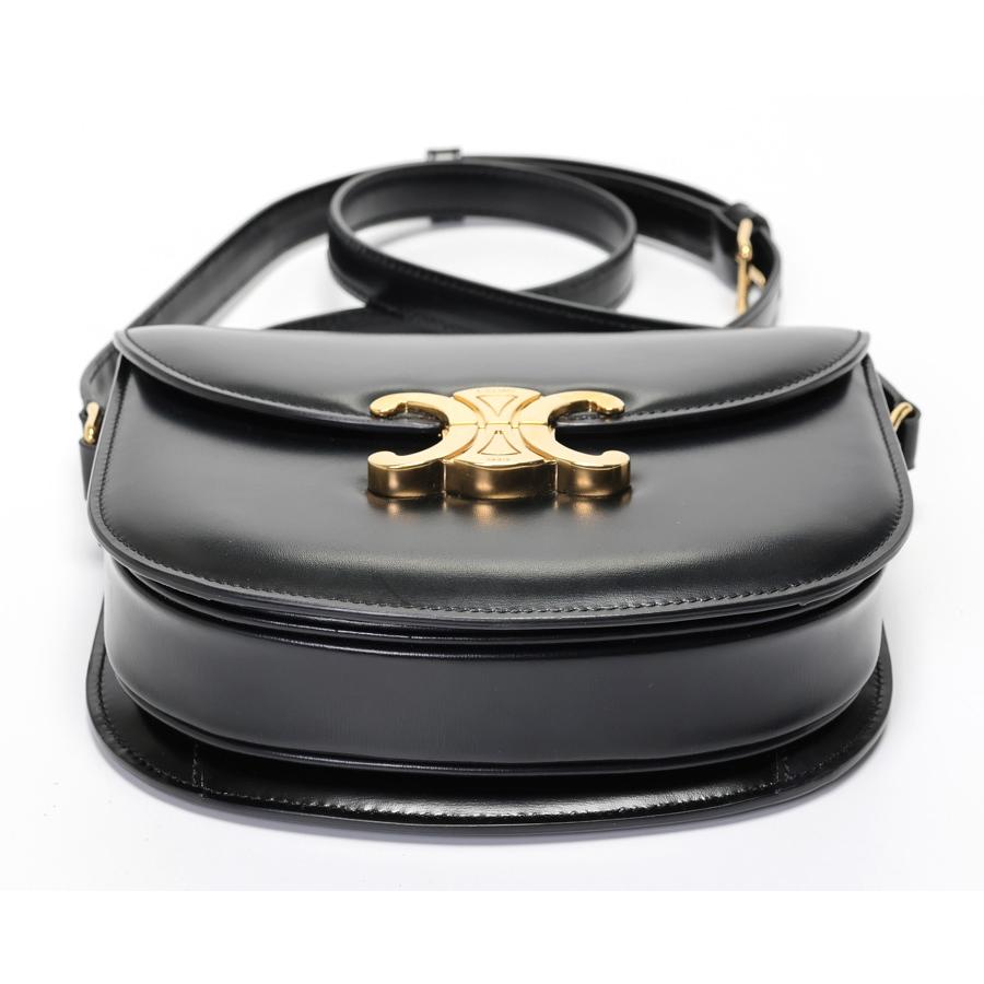 【正規品】CELINEトリオンフ ティーン ショルダーバッグ　ブラック CELINE セリーヌ ショルダーバッグ TEEN ティーン Small