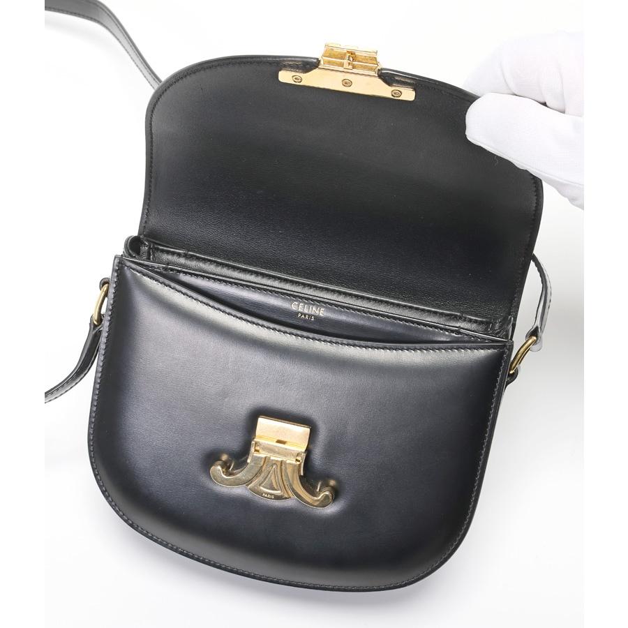 CELINE セリーヌ ティーン ブザス トリオンフ ショルダーバッグ