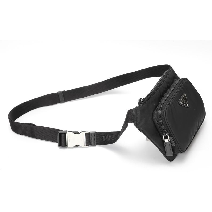 【新品同様・現行✨】プラダ Re-Nylon サフィアーノレザー ボディバッグ PRADA（プラダ） Re-Nylon x サフィアーノレザー ボディバッグ 2VH128