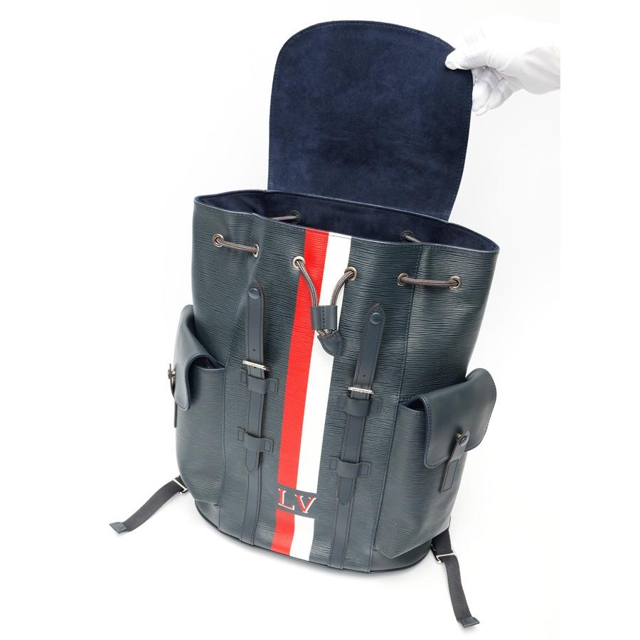 ルイヴィトン / LOUIS VUITTON　クリストファー PM / バックパック　M50861　エピ レザー　ネイビー 【中古】 LOUIS VUITTON（ルイ・ヴィトン） クリストファー PM / バックパック