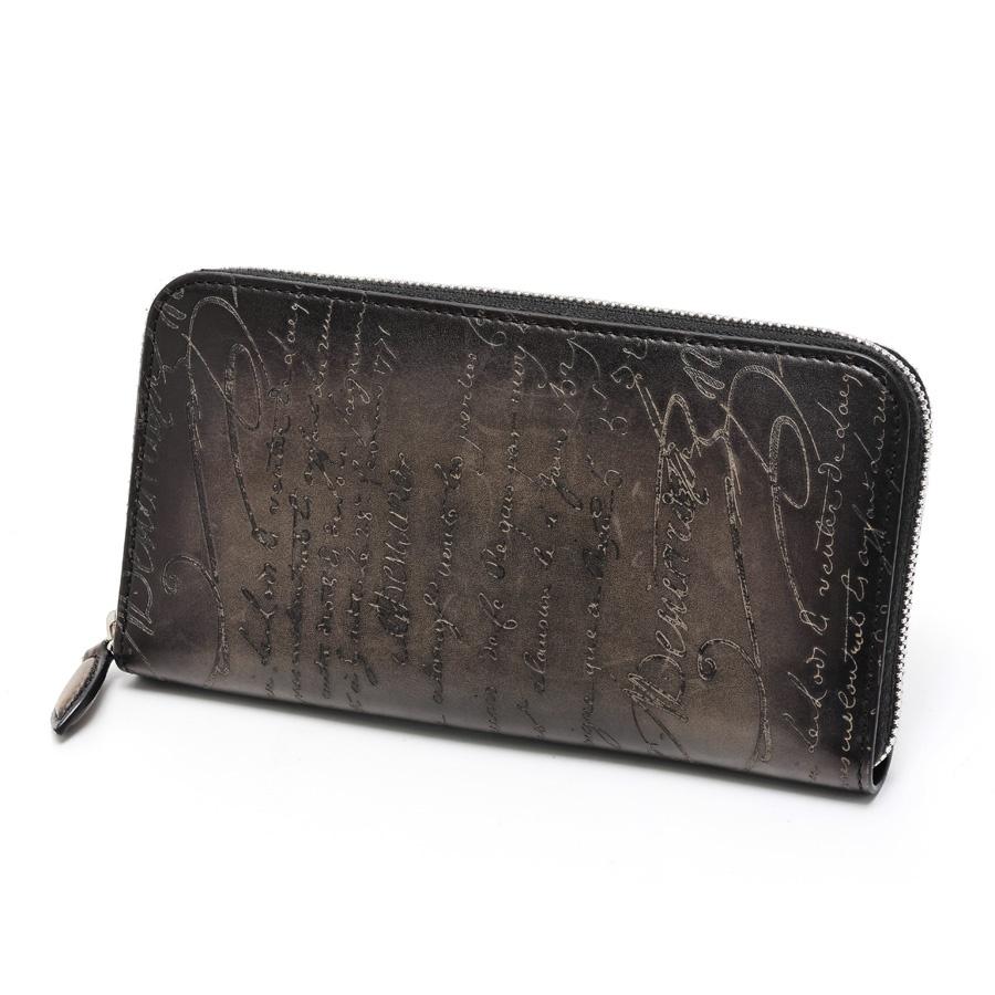 Berluti ベルルッティ イタウバ スクリットレザー ロング ジップ