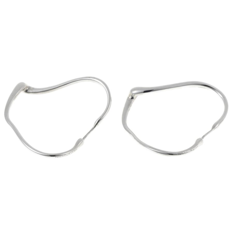 ⭐︎極美品⭐︎ ティファニー 925 オープンハート フープ ピアス スモール TIFFANY&Co. ティファニー/TIFFANY オープン ハート フープ