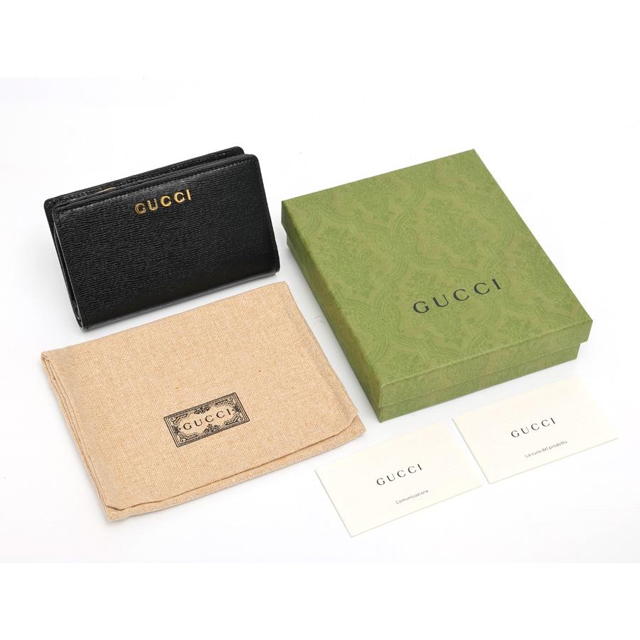 GUCCI グッチ スクリプト カードケース ウォレット 772640