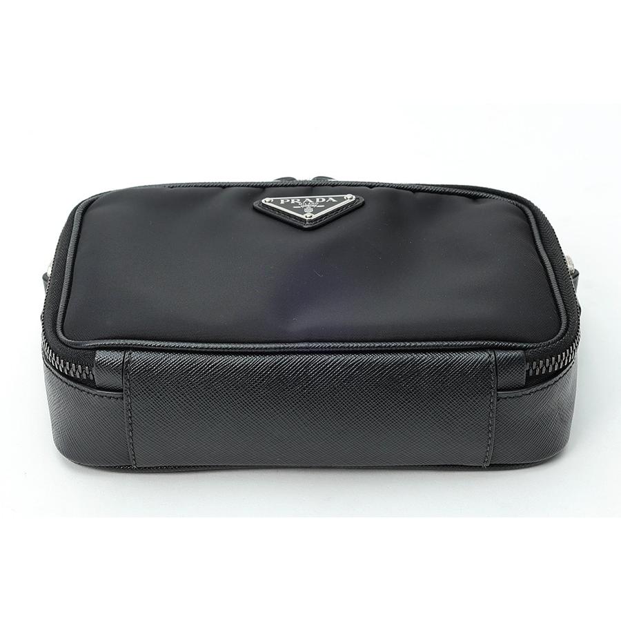 PRADA（プラダ） ブリック Re-Nylon x サフィアーノレザー バッグ 